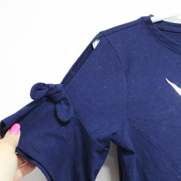 SO: Girl's Graphic Unicorn Tshirt - Picture 3 of 4